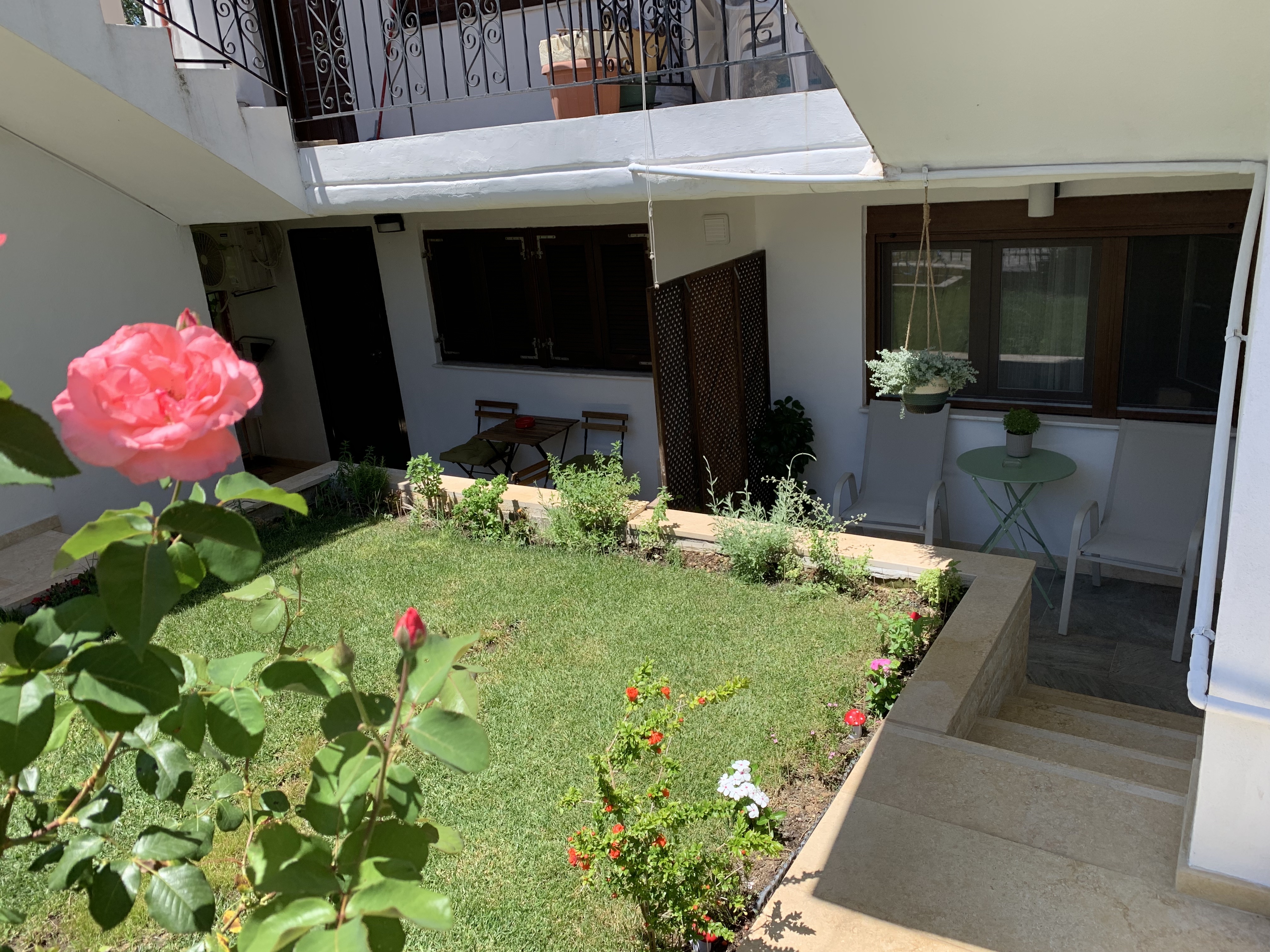 Garden patio